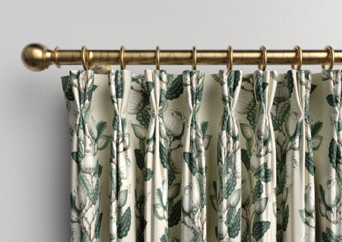 Midford Vine, Buttermilk - Made to Measure Curtains - Image 11